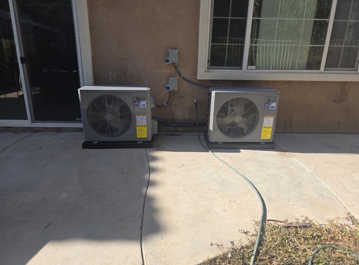 New condenser install