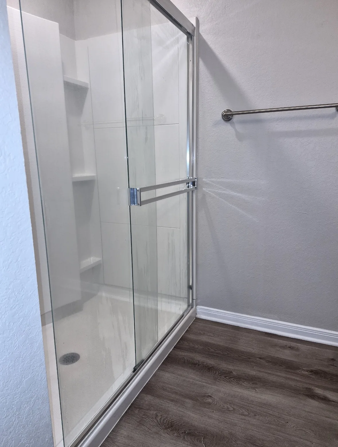 Shower after cleaning in Massachusetts